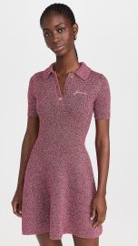 Ganni Sparkle Knit Fit Flare Sweater Dress at Shopbop