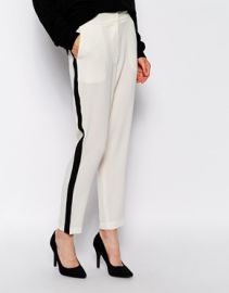 Ganni Straight Leg Trousers at Asos