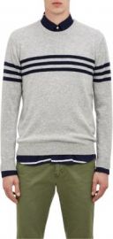 Gant Rugger Contrast-Stripe Sweater at Barneys