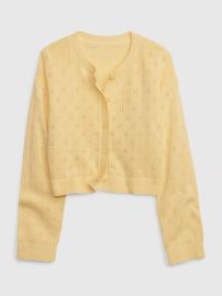 Gap Kids Pointelle Cardigan at Gap