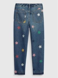 Gap Mid Rise Star Girlfriend Jeans with Washwell at Gap