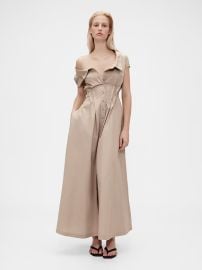 Gap Poplin Maxi Shirtdress at Banana Republic