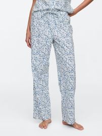 Gap Poplin PJ Pants at Banana Republic