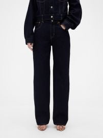 Gap Victoria Beckham High Rise Straight Jeans Gap at GAP