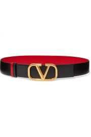 Garavani VLOGO Buckle Reversible Leather Belt  at Net A Porter