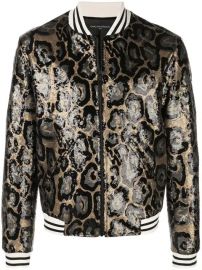 Garcons  Infideles Collins Sequin Leopard Bomber Jacket - Farfetch at Farfetch