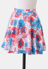 Garden Painting Skater Skirt at Ruche