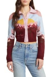 Garden of Eden Tripper Intarsia Cardigan house of Sunny at Nordstrom