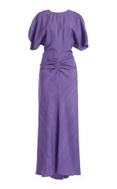 Gathered Midi Dress By Victoria Beckham at Moda Operandi