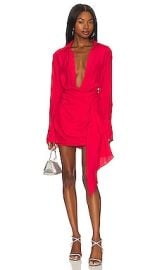 Gauge81 Gravia Silk Dress In Scarlet at Revolve