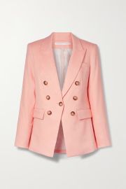 Gaya Dickey Double-Breasted Blazer at Net A Porter