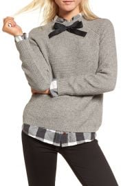 Gayle Tie Neck Sweater by J. Crew at Nordstrom