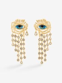 Gaze pendant earrings - E-SHOP - Ready-to-Wear Maison Schiaparelli at Schiaparelli