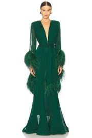 Geisha V-neck Gown at Revolve