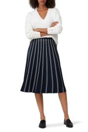 Gemini Link Jacquard Skirt by Tory Burch for 11940 Rent the Runway at Rent the Runway