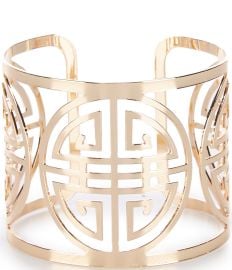 Gemma Layne Geometric Cut Out Cuff Bracelet Dillardx27s at Dillards