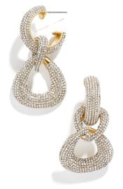 Gemma Pavé Crystal Link Drop Earrings at Nordstrom
