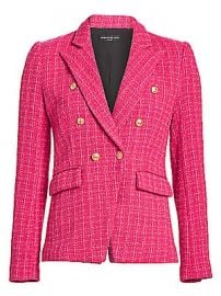 Generation Love - Alexa Tweed Double-Breasted Blazer at Saks Fifth Avenue