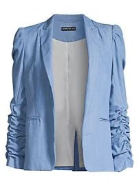 Generation Love - Juniper Ruched Sleeve Blazer at Saks Fifth Avenue