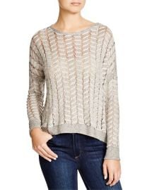 Generation Love Cable Mesh Sweater at Bloomingdales