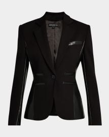 Generation Love Gayle Single Breasted Combo Blazer at Neiman Marcus