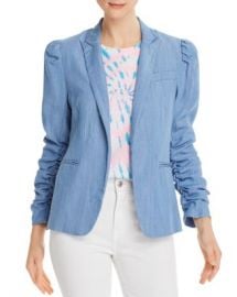 Generation Love Juniper Puff-Sleeve Chambray Blazer  Women - Bloomingdale s at Bloomingdales