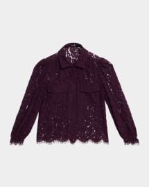 Generation Love Lina Long Sleeve Lace Shirt at Neiman Marcus