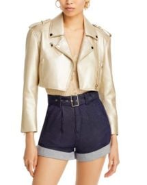 Generation Love Massimo Cropped Moto Jacket Bloomingdales at Bloomingdales