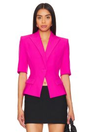 Generation Love Melbourne Blazer in Magenta at Revolve