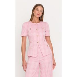 Generation Love Reyes Windowpane Suiting Jacket at Nordstrom