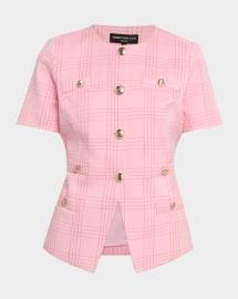 Generation Love Reyes Windowpane Suiting Jacket at Neiman Marcus