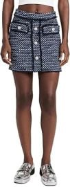 Generation Love Womenx27s Sandra Tweed Skirt Navy Melange Blue 12 at Womens Clothing store at Amazon