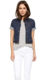 Genetic Los Angeles Blondie Short Sleeve Denim Jacket at Shopbop