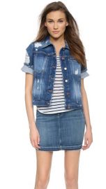 Genetic Los Angeles Blondie Short Sleeve Denim Jacket at Shopbop