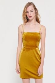 Genova Velvet dress at Urban Outfitters