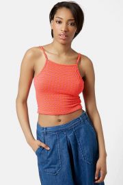 Geo Jacquard Crop Top Juniors at Nordstrom Rack