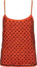 Geo beaded cami at Topshop at Topshop