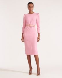 Geoff Puff-Sleeve Sheath Dress by Veronica Beard at Veronica Beard