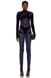 Geometric Catsuit by Laquan Smith at Forward