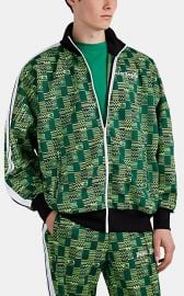 Geometric Jacquard-Knit Track Jacket at Barneys