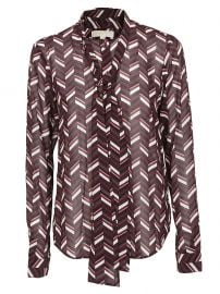 Geometric Print Blouse by Michael Kors at Italist