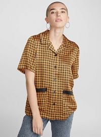 Geometric Print Shirt at Stussy