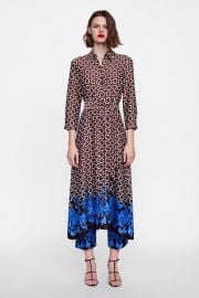 Geometric Print Tunic by Zara at Zara