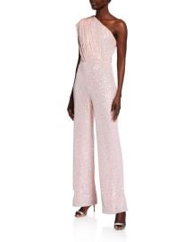 Georgia Sequin Jumpsuit by Jay Godfrey at Neiman Marcus