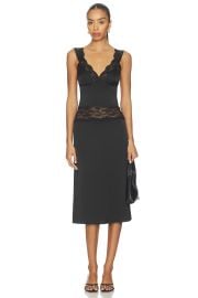 Georgianna Lace Midi Dress at Revolve