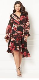 Georgina Wrap Dress by Eva Mendes Collection at New York & Company