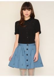 Geraldine Eiffel Skirt  at Pepa Loves