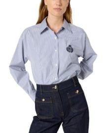 Gerard Darel Alison Embroidered Pocket Shirt Bloomingdale39s at Bloomingdales