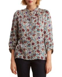 Gerard Darel Carlton Printed Top Bloomingdales at Bloomingdales