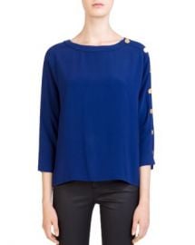 Gerard Darel Leia Button-Sleeve Top   Women - Bloomingdale s at Bloomingdales